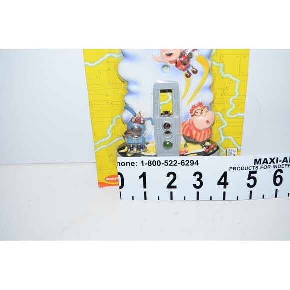 Jimmy Neutron Atomic Switch Plate Cover Launch Pad Light Effects Vtg NOS - Picture 5 of 8